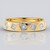 Anello in oro con Diamante IF (D) (Annette)