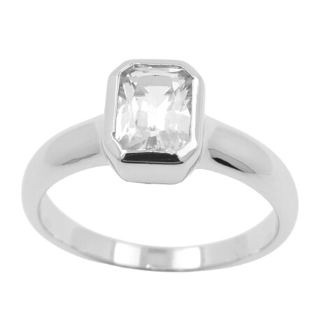 Danburite Silver Ring