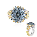 Aquamarin-Silberring (Gems en Vogue)