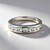 Anello in argento con Zircone