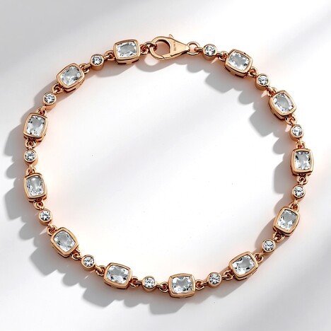 Bracciale in argento con Petalite
