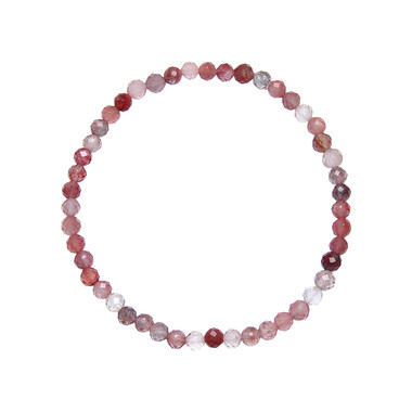 Roter Andesin-Armband