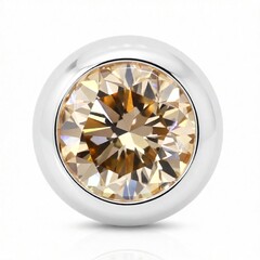 VS1 Argyle-Rose de France-Diamant-Goldanhänger