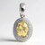 Ciondolo in argento con Quarzo Champagne