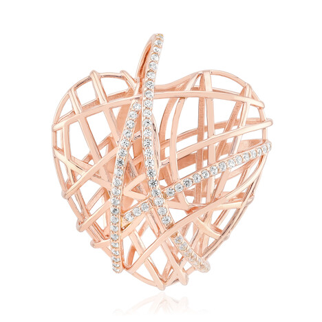 Ciondolo in argento con Zircone (MONOSONO COLLECTION)