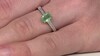 Gouden ring met een Zambia-smaragd