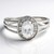Anello in argento con Goshenite
