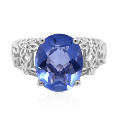 Farbwechsel-Fluorit-Silberring