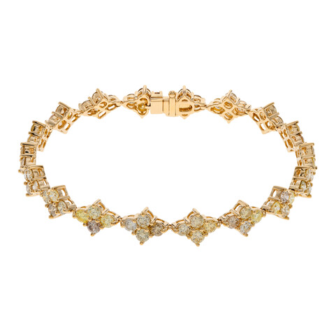 Bracciale in oro con Diamante Fancy SI2 (CIRARI)