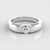 Anello in argento con Zircone