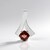 Ciondolo in argento con Zircone Rosa