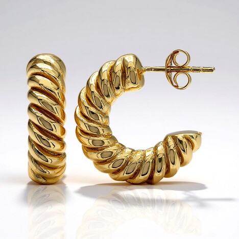 Orecchini in argento (M de Luca)