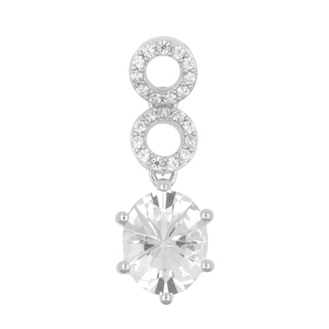 Colgante en plata con Danburita