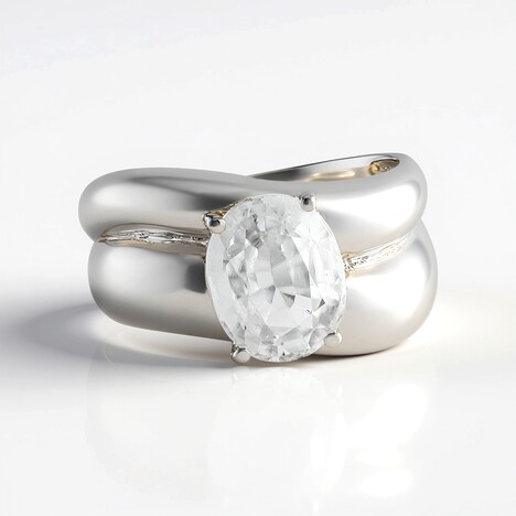 Anello in argento con Zircone (de Melo Essence)