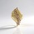 Ciondolo in oro con Diamante Champagne I2 (Ornaments by de Melo)