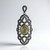 Ciondolo in argento con Labradorite (Annette classic)
