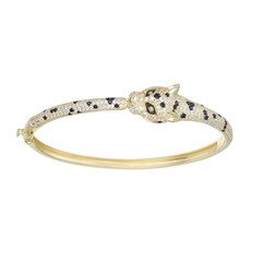 Zilveren armband met peridoots (Adela Silber)