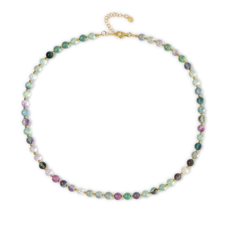 Collier en argent et Fluorite