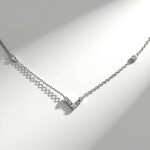 Collana in oro con Diamante SI1 (H)