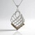 Collana in argento con Diamante Cioccolato I2