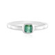 Anello in argento con Tormalina Verde di Benedito (Adela Silber)