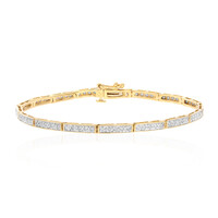 I2 (I) Diamant-Goldarmband