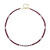 Ruby Silver Necklace (Riya)