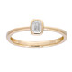 SI1 (H) Diamant-Goldring (CIRARI)