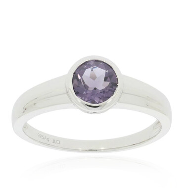 Anello in argento con Quarzo Mirtillo