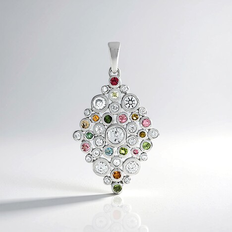 Ciondolo in argento con Zircone