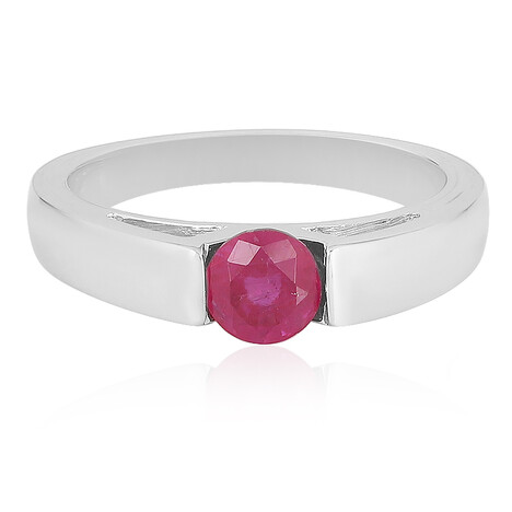Madagascar Ruby Silver Ring