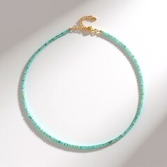 Collana in argento con Smeraldo Colombiano