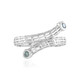 Bague en or et Diamant bleu I2 (Ornaments by de Melo)