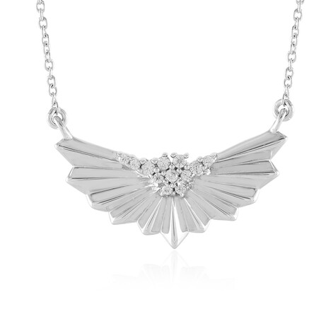 Zirkon-Silbercollier (de Melo)