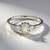 Anello in argento con Ametista Verde