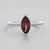 Anello in argento con Zircone Rosa