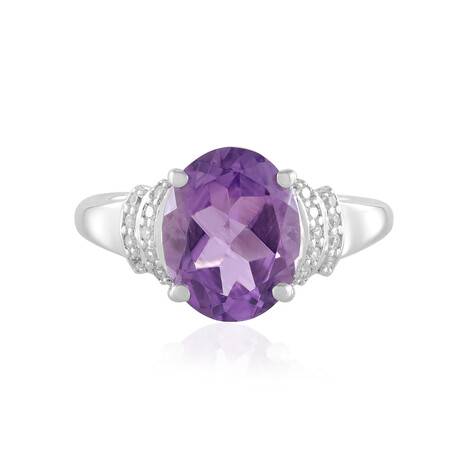 Amethyst-Silberring