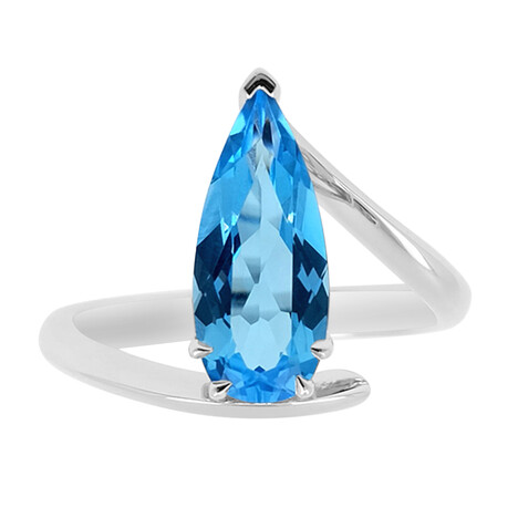 Anello in argento con Topazio Marambaia (de Melo Essence)