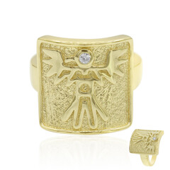 Anello in argento con Zircone