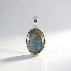 Pendentif en argent et Labradorite