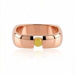 Gelber I2 Brillant-Silberring (de Melo Essence)