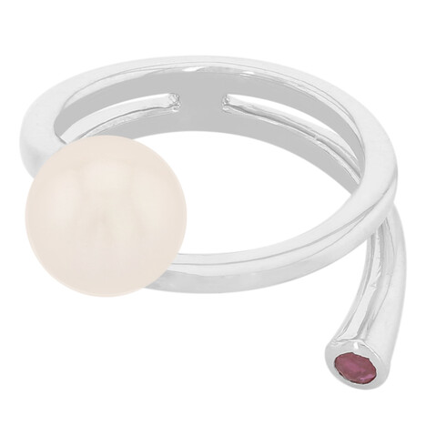 Akoya-Perlen-Silberring (MONOSONO COLLECTION)