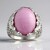 Anello in argento con Kunzite (Annette classic)