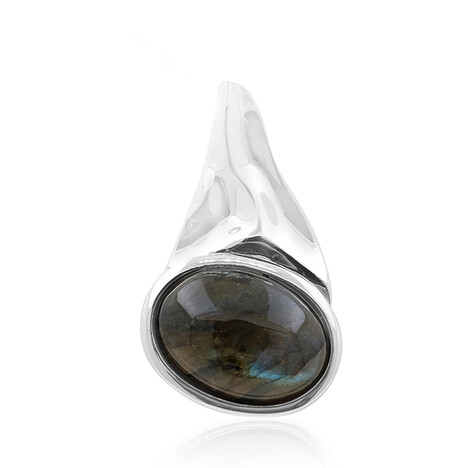 Labradorit-Silberanhänger (MONOSONO COLLECTION)