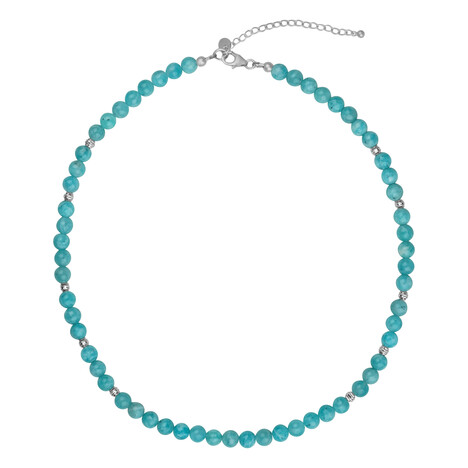 Collar en plata con Amazonita