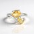 Anello in argento con Berillo Giallo