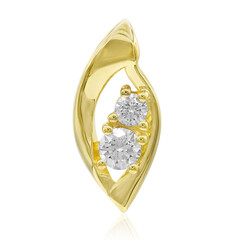 VVS2 (F) Brillant-Goldanhänger (adamantes [!])