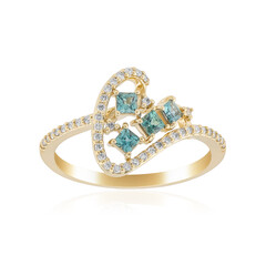 Anello in oro con Alessandrite