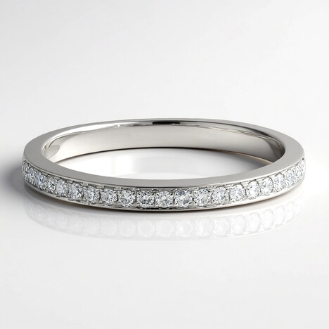 Anello in oro con Diamante SI1 (H) (CIRARI)