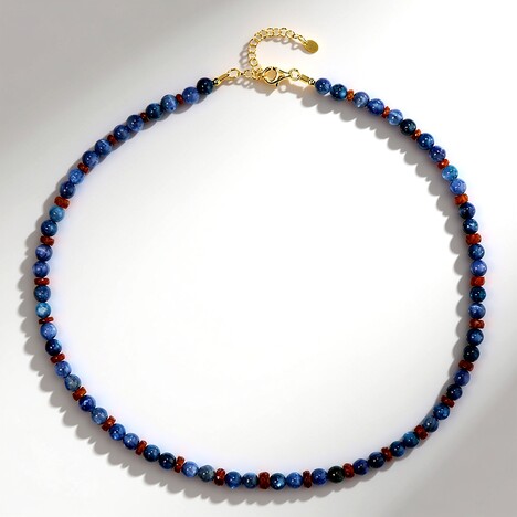 Collana in argento con Cianite